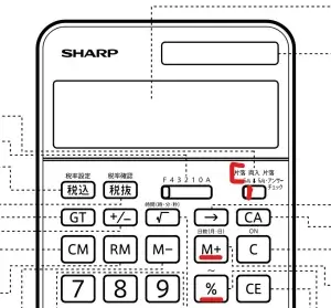 EL-N942で日数計算をするためにマークした図